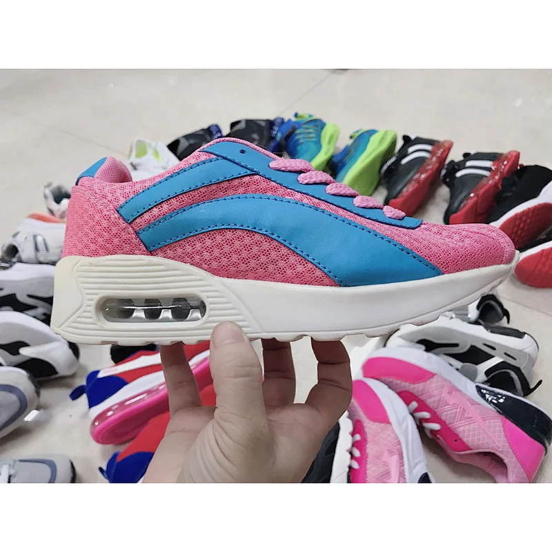 Mix color good quality  kids air cushion casual sneaker shoes stock shoes lots shoe stock lots
