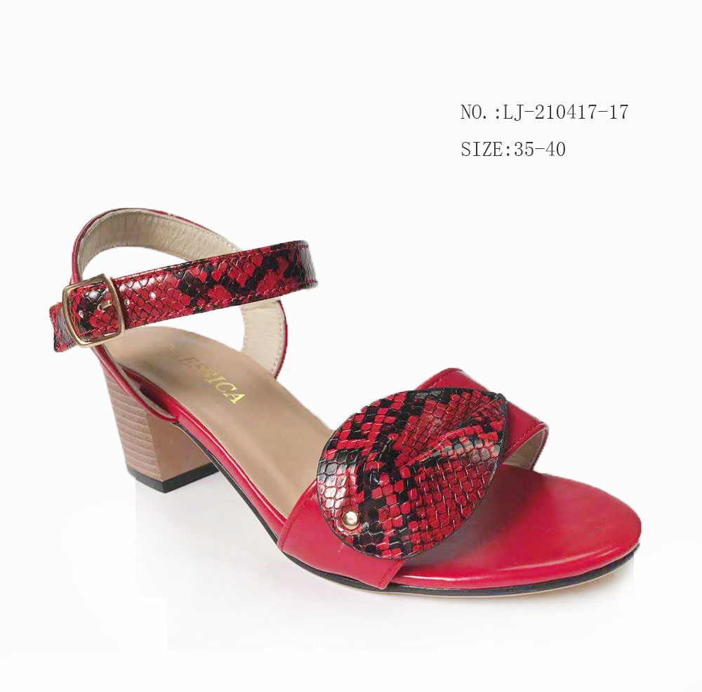 Factory OEM Hot sale summer chunky platform low heel shoes wedge women chunky heels sandals custom shoes