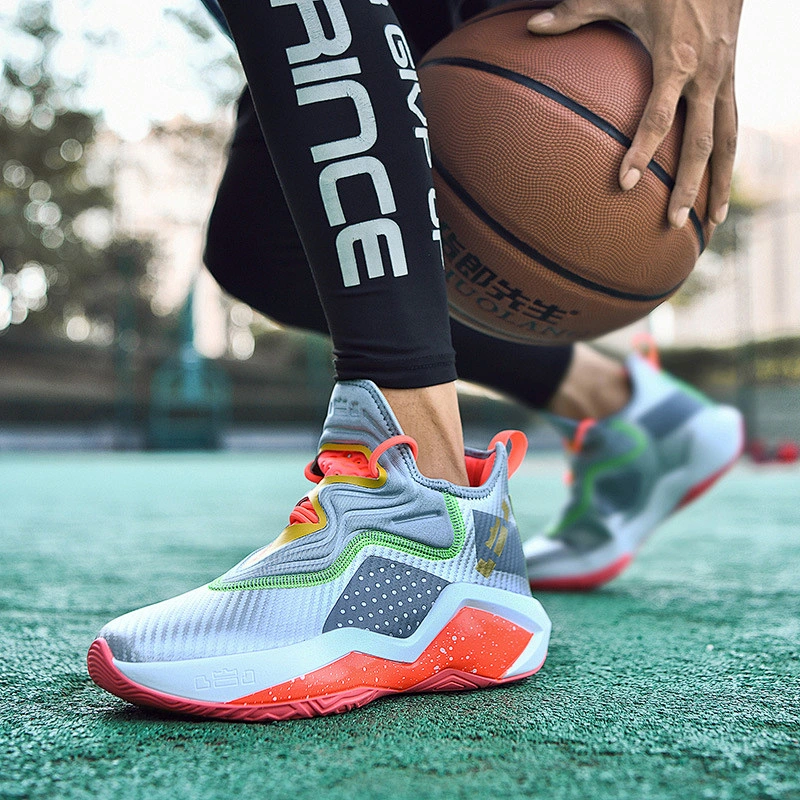 James 14 generation basketball shoes Pu + rubber sole fashion high top basketball shoes sports shoes