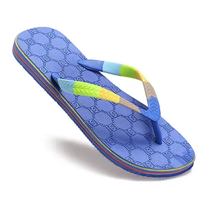 Good Quality Beach Men Slippers PVC Outsole Flip Flops