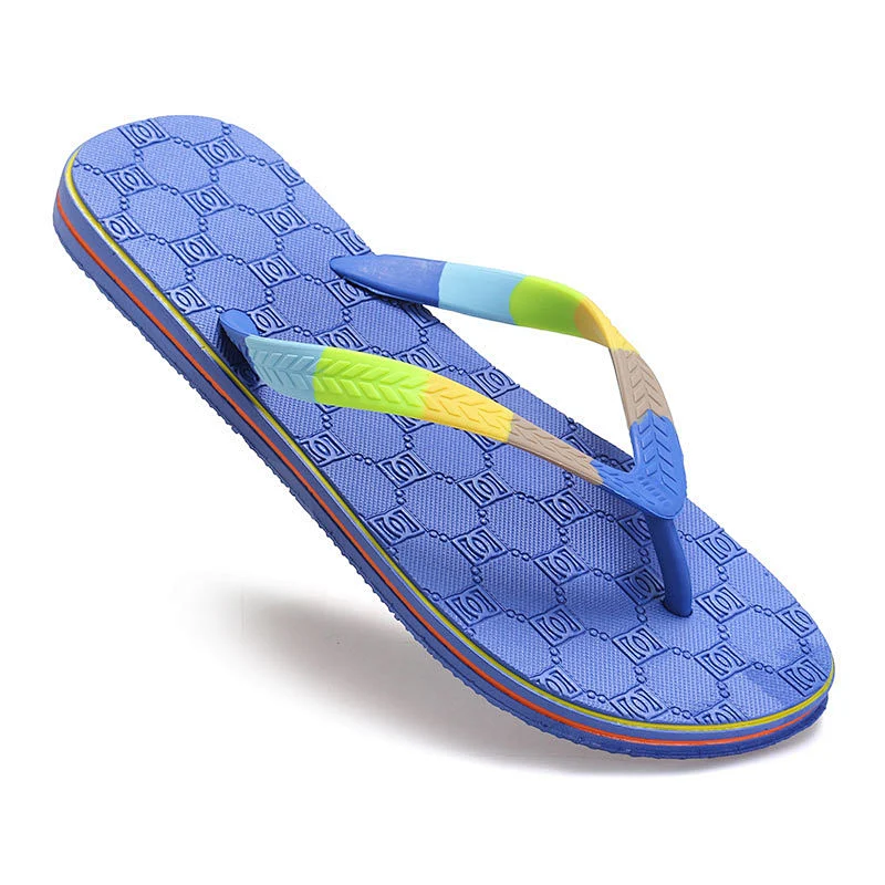 Good Quality Beach Men Slippers PVC Outsole Flip Flops
