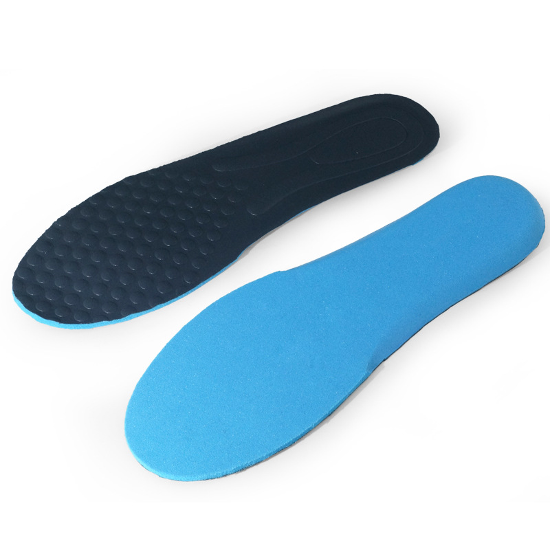 Men PU insole large size sports sweat absorption insoles particle massage insoles