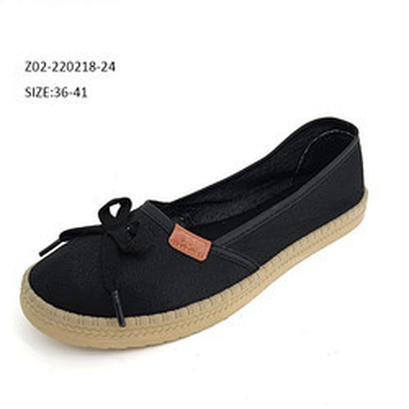 Factory Price Customized Brand ladies Canvas Shoes women casual loafers walking shoes