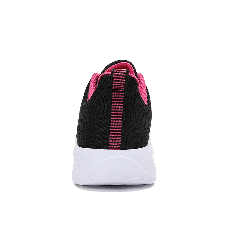 New Breathable fly knitted Women Casual Running Sneakers Shoes ladies Non-Slip walking sports shoes