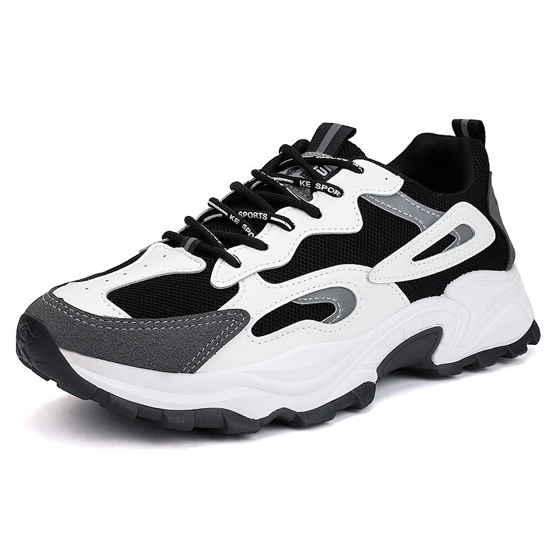 Men Casual Fashion Chunky Sneakers Lace Up Sport Walking Shoes