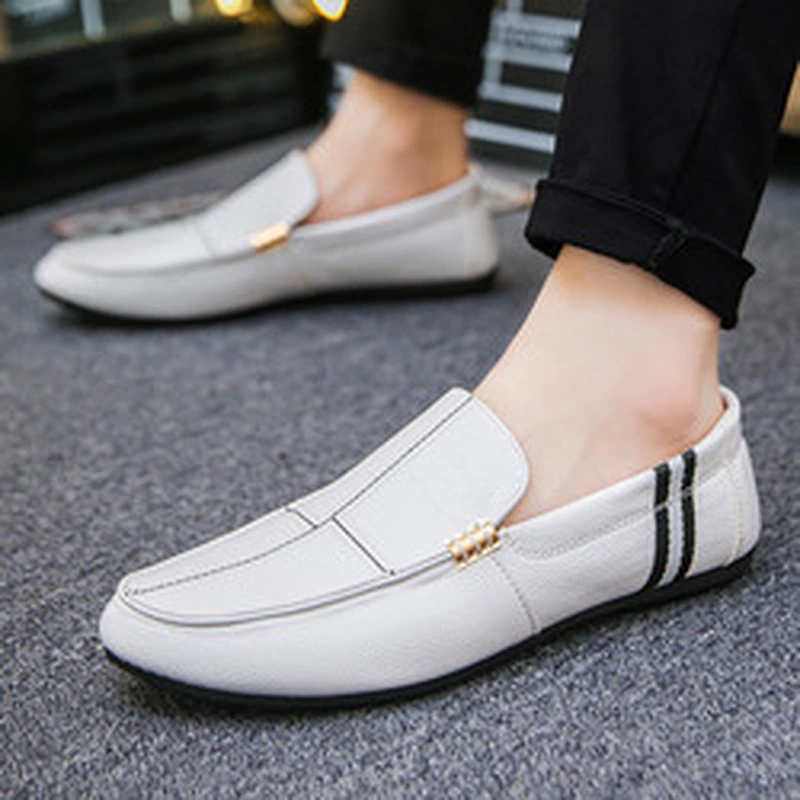 New arrival fashion men casual slip on loafer driving moccasin shoes