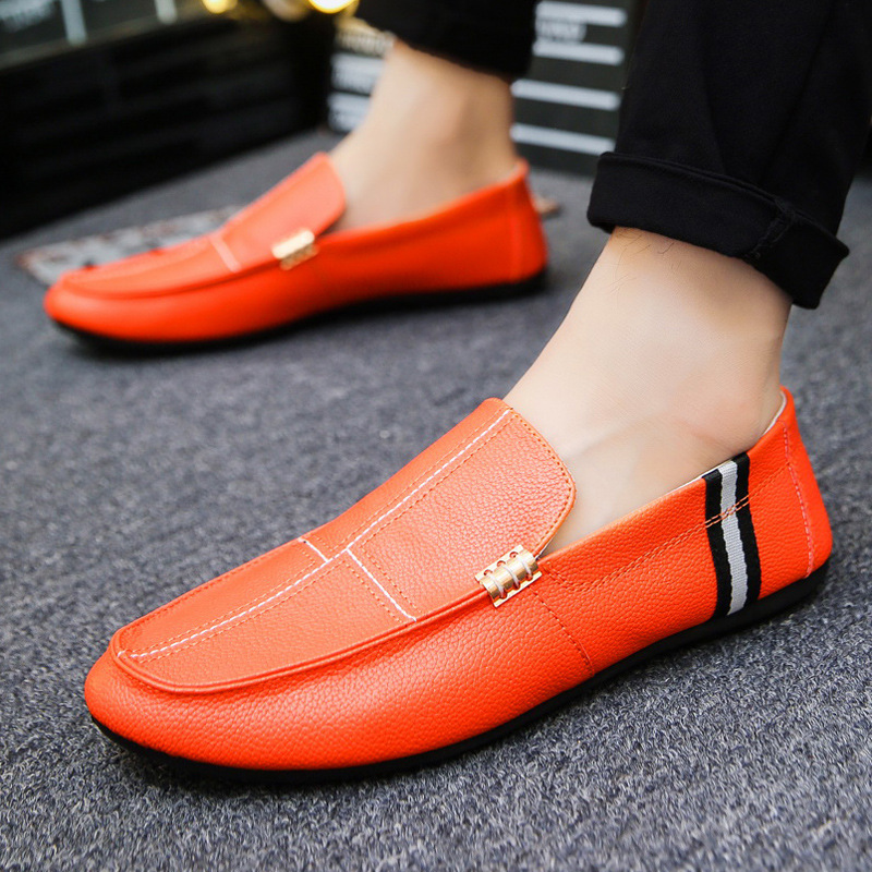 New arrival fashion men casual slip on loafer driving moccasin shoes