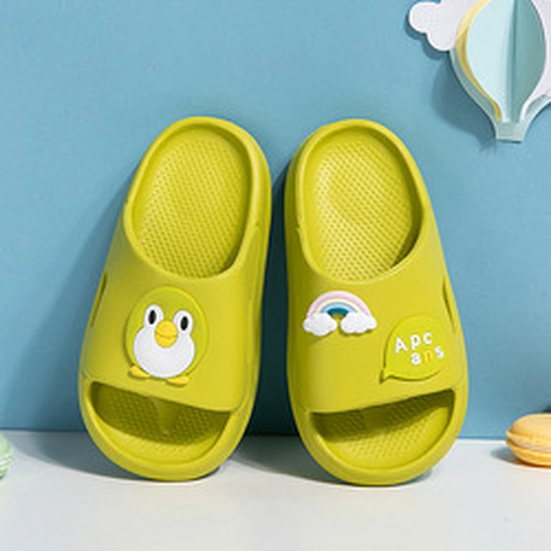 Home Bathroom Shoe Children Soft Slide Slippers Indoor Shoes