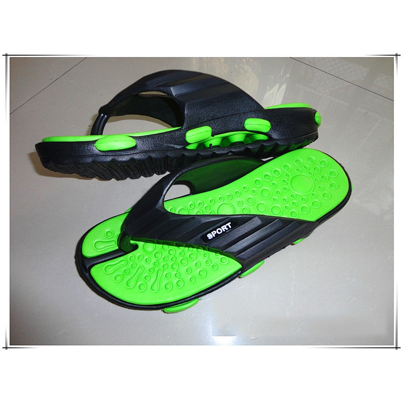New Design Men EVA Slippers Two Color Outdoor Massage Casual Fashion Beach Flip-Flops