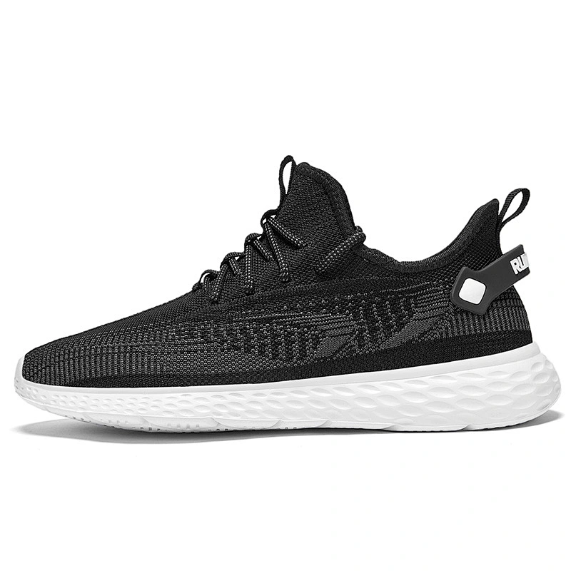 Latest Design Original big size Shoes Men fly knitting Sneakers Running Casual sports Shoes