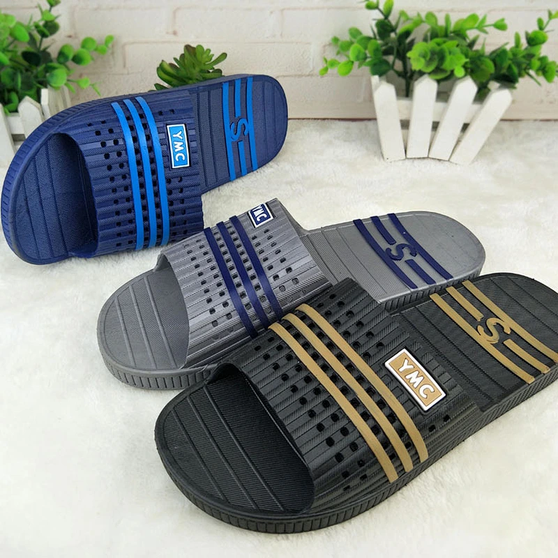 New style  pvc men slippers bathroom non-slip slippers