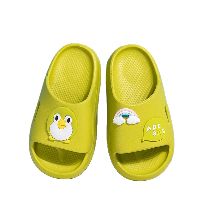 Home Bathroom Shoe Children Soft Slide Slippers Indoor Shoes