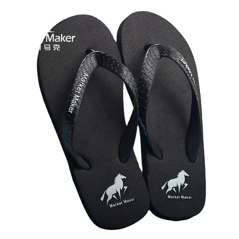 New Design men beach sandals Fashion Men outdoor Slippers Custom  Flip Flops