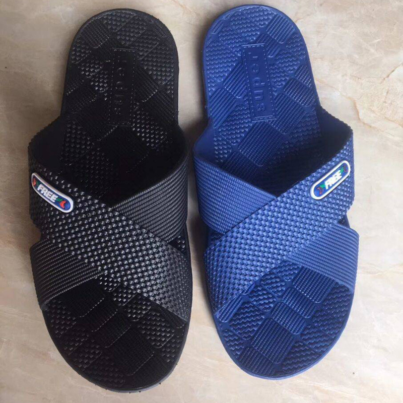 Hotel slippers non slip men's slippers slip-on home slippers