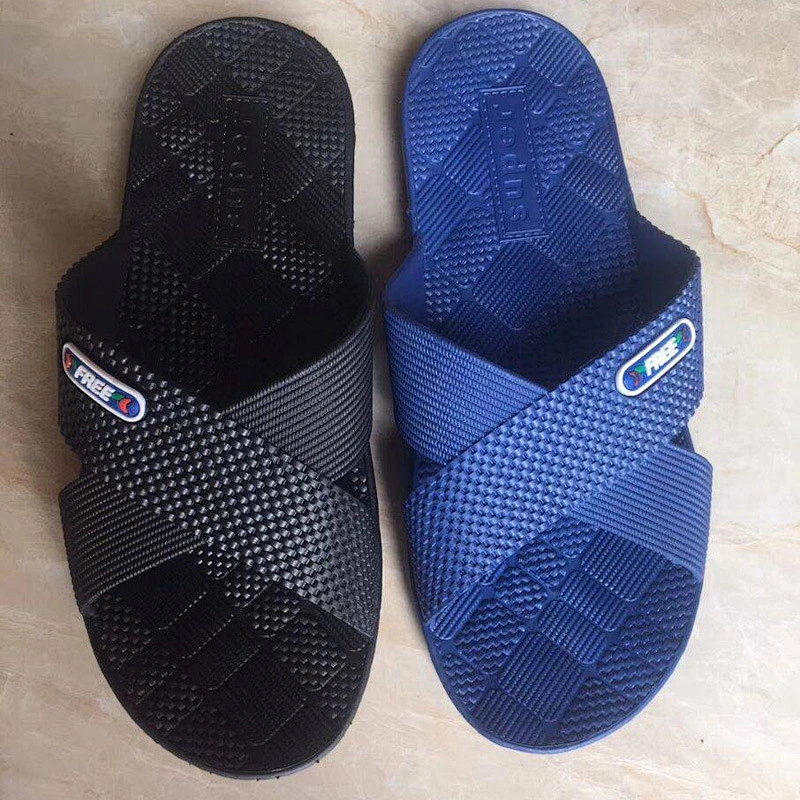 Hotel slippers non slip men's slippers slip-on home slippers