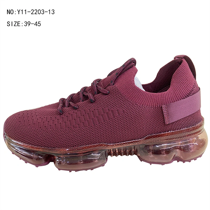 High Quality custom men Running Sports Shoes Men sneakers Fashion fly knitted Casual Shoes