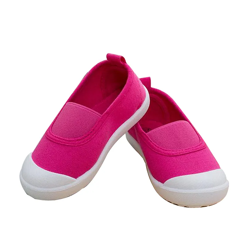 Unisex Fashion Children flat slip on shoes canvas Casual shoes custom shoes