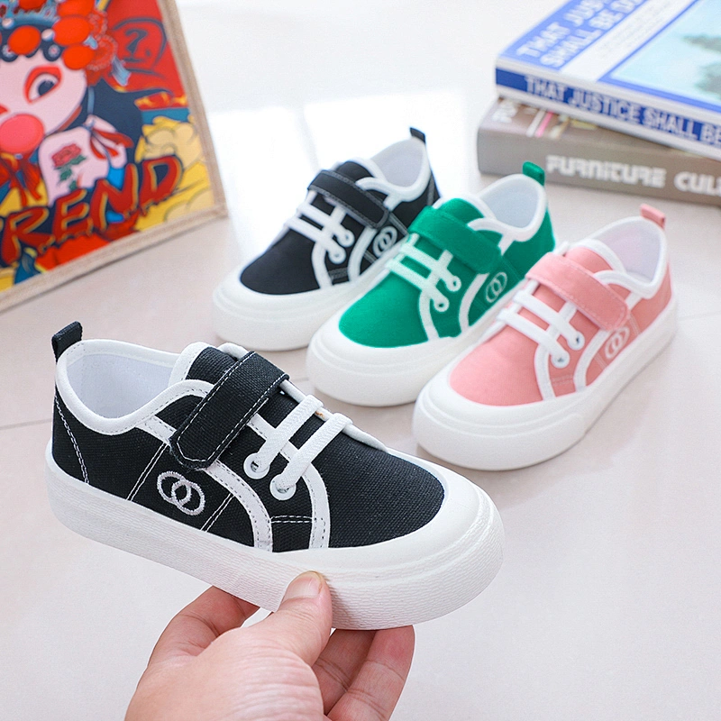 Durable Wholesale injection Casual children Canvas Shoes