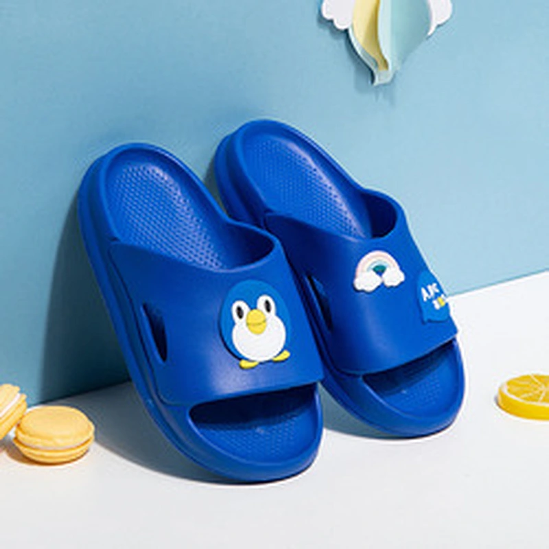 Home Bathroom Shoe Children Soft Slide Slippers Indoor Shoes