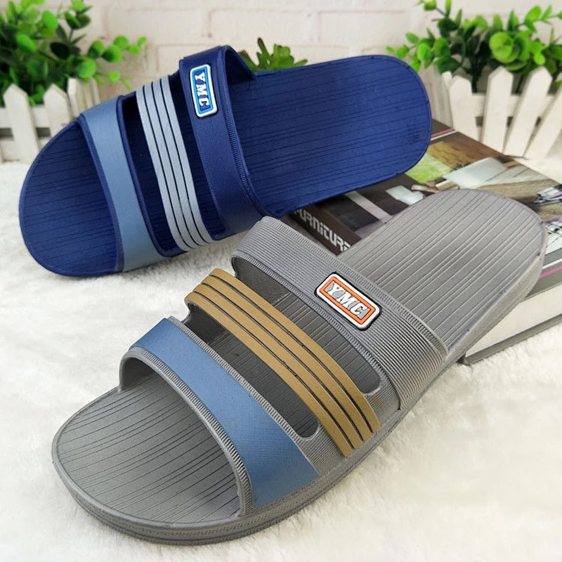 Men's non-slip slippers New type of house slippers durable slip-on