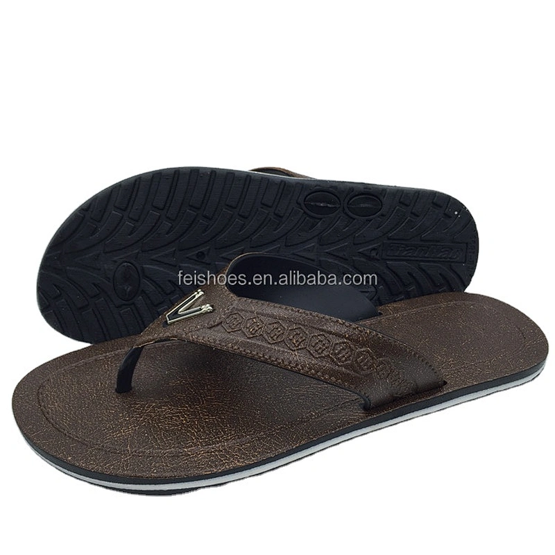 Factory OEM Popular stylish men outdoor Flip Flop Indoor beach PVC Slipper