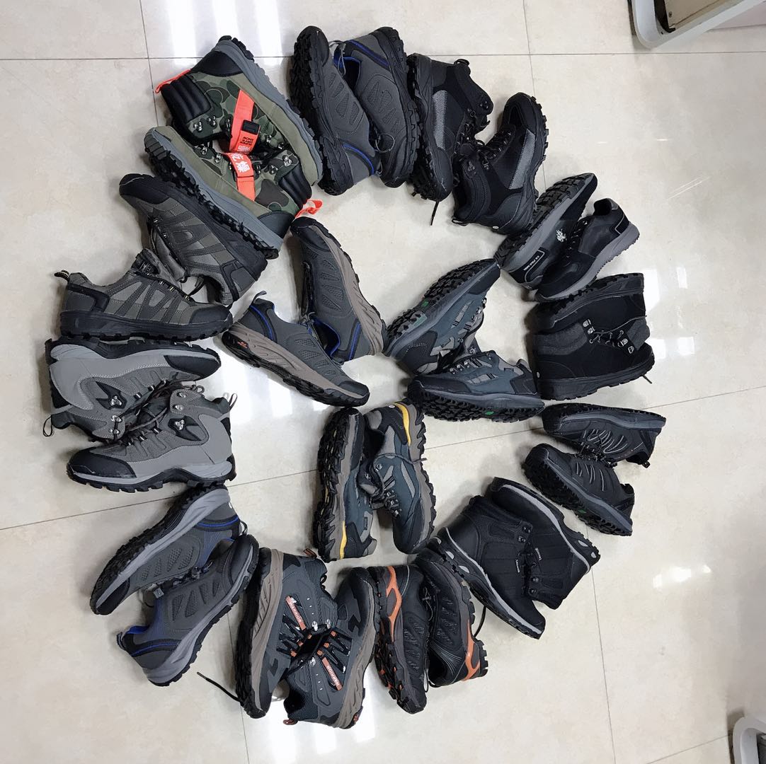 Mix style high quality  men outdoor sneaker casual hiking shoes stock shoes