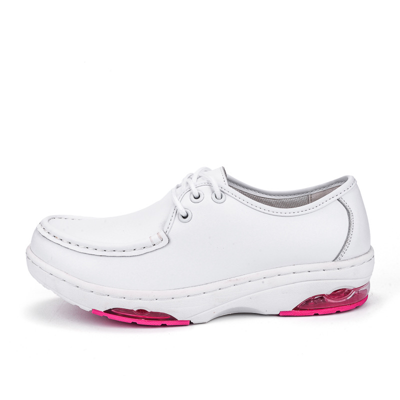 Women walking  Anti Slip White nursing medical Nursing Shoes