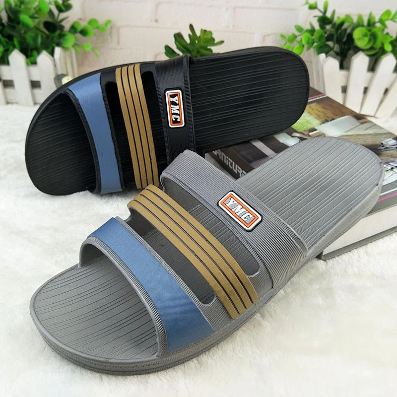 Men's non-slip slippers New type of house slippers durable slip-on