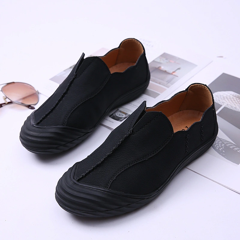 Outdoor Slip on Loafers Men Casual Handmade Shoes