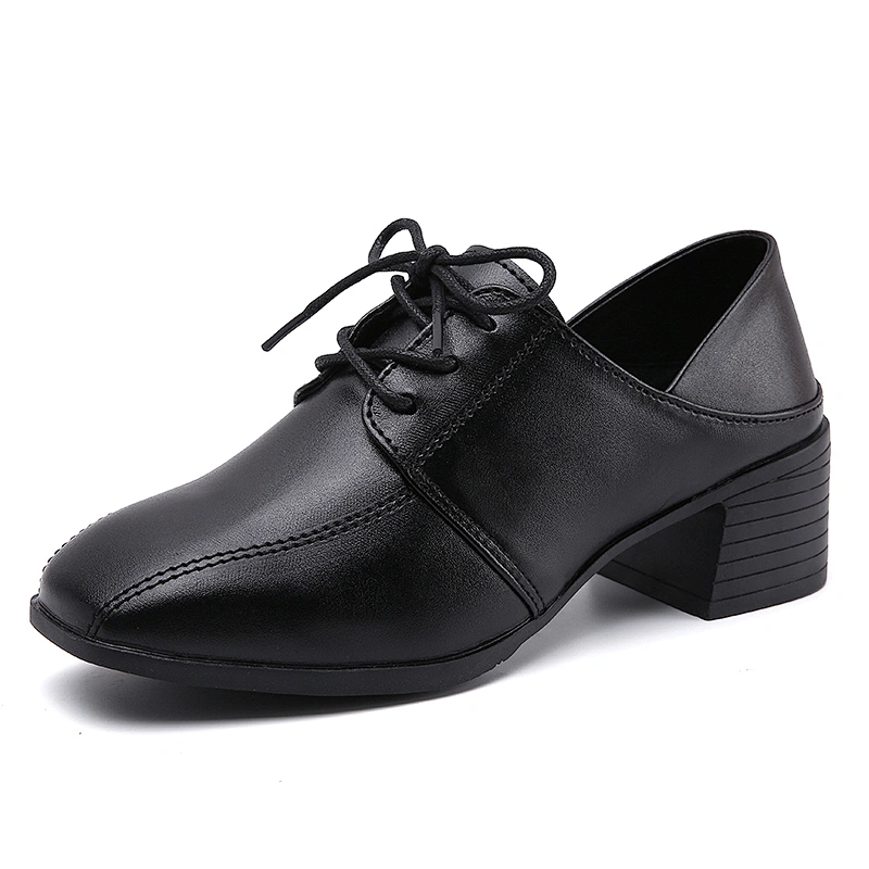 women shoes 2021 Women Leather Lace up Oxfords Casual Shoes casual shoes