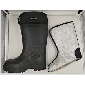 New Style Men EVA Work Shoes Safety Rain Boots with Steel Toe