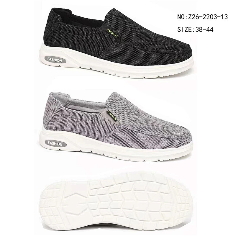 High quality men walking style slip on loafers shoes men's casual running sports shoes