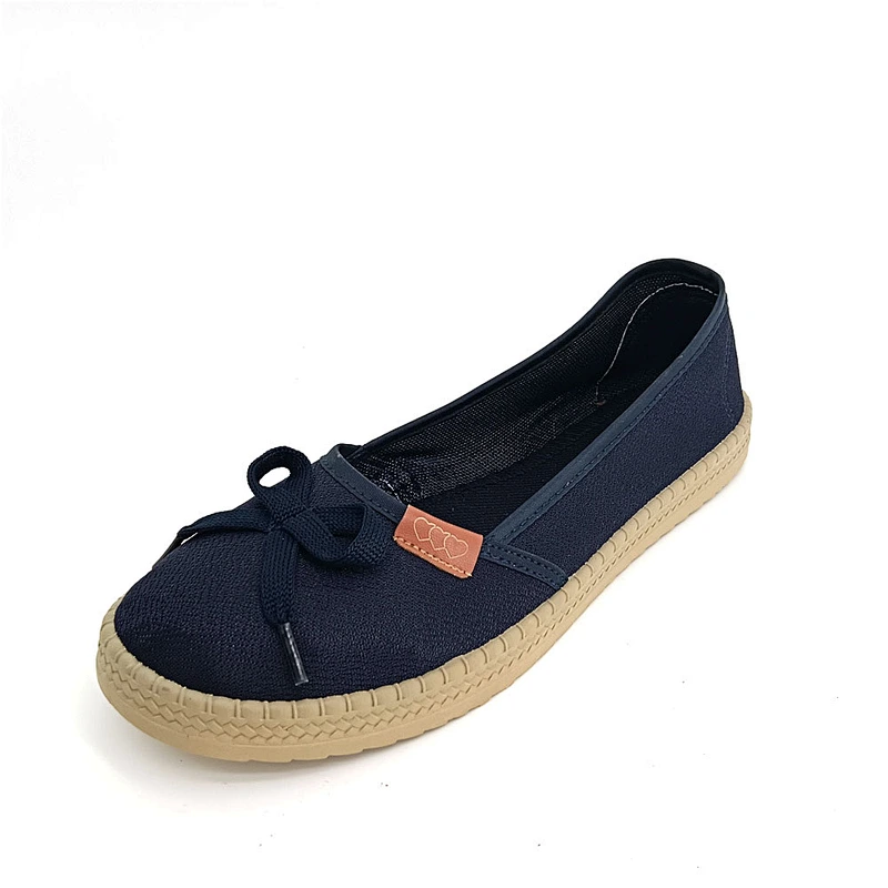 Factory Price Customized Brand ladies Canvas Shoes women casual loafers walking shoes