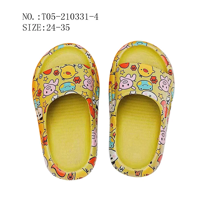 Fashion Soft EVA sandals Children Cutely Cartoon Casual Indoor Slippers