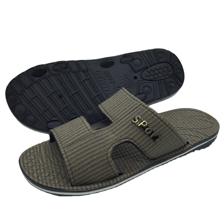 Factory OEM Fashion Men's outdoor beach Flips Flop PVC Slipper sandals