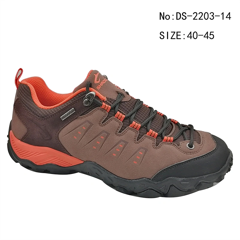 Latest Design custom Anti-Slippery Men Boots Climbing Outdoor Hiking Work trekking shoes