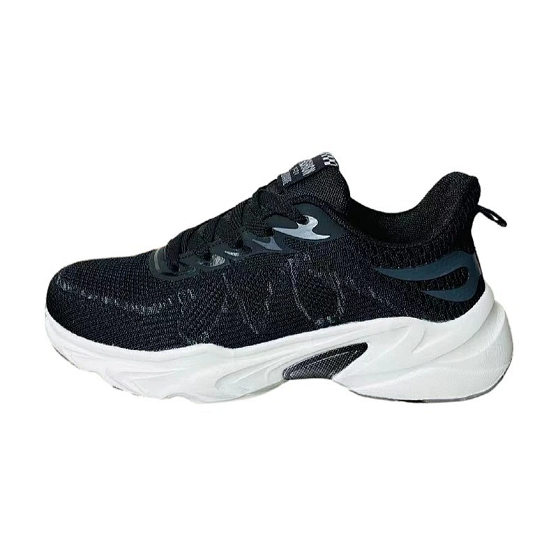 Fashionable Custom Men Casual Breathable Shoes Fly Weave Athletic Sports Running Shoes
