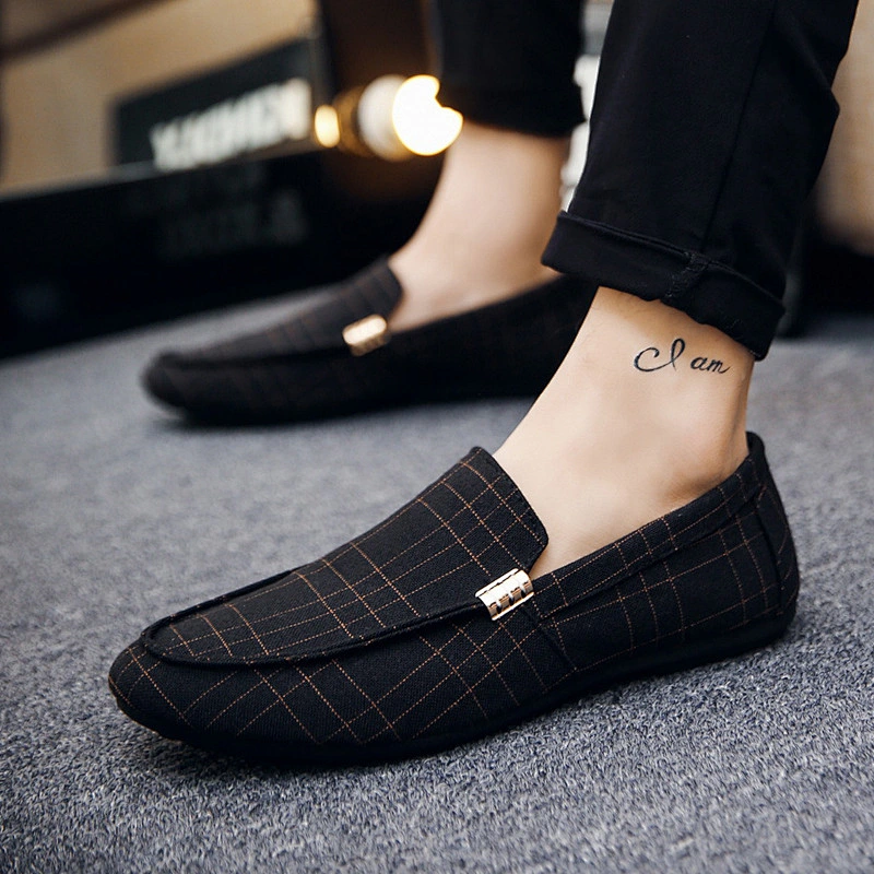 Wholesale Men Casual Driving Flats Shoes Loafers Moccasins shoes