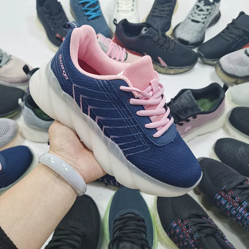 Mix style Women mesh sports shoes EVA light sole shoes trend coconut shoes