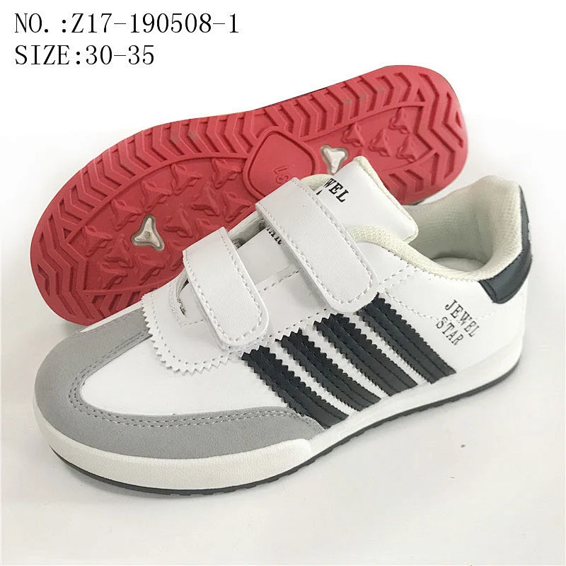 Hot Sale Sports children Fashion Sneakers casual running Shoes with magic tape