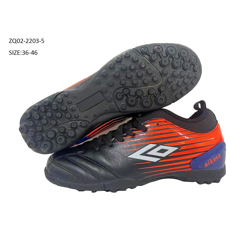 Hot sale custom outdoor men casual sports soccer shoes trainer football shoes
