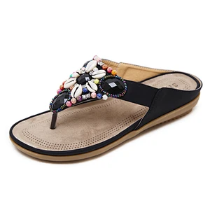 Summer fashion outdoor women beach slipper flip flops for ladies