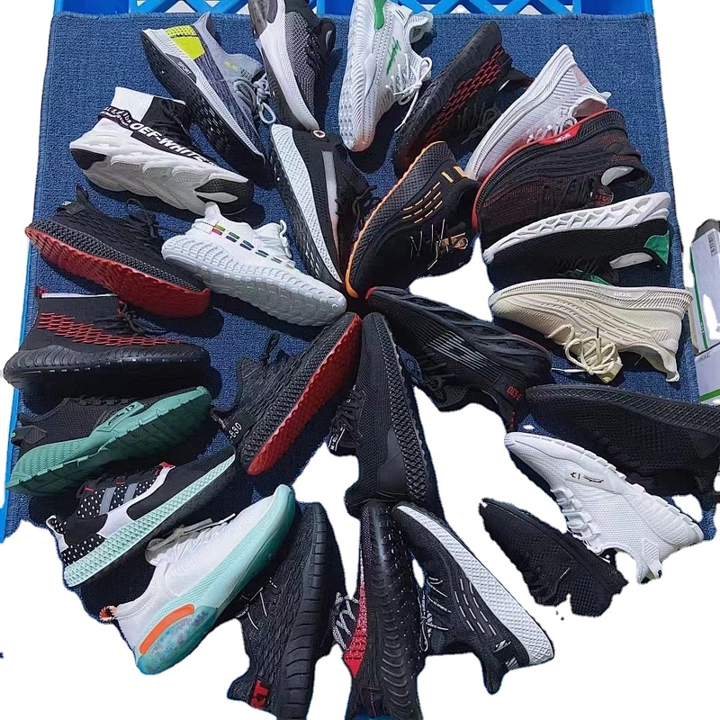 Men's Athletic Breathable Non Slip Gym Sneakers Running Walking Casual Stock Shoes shoe stock lots