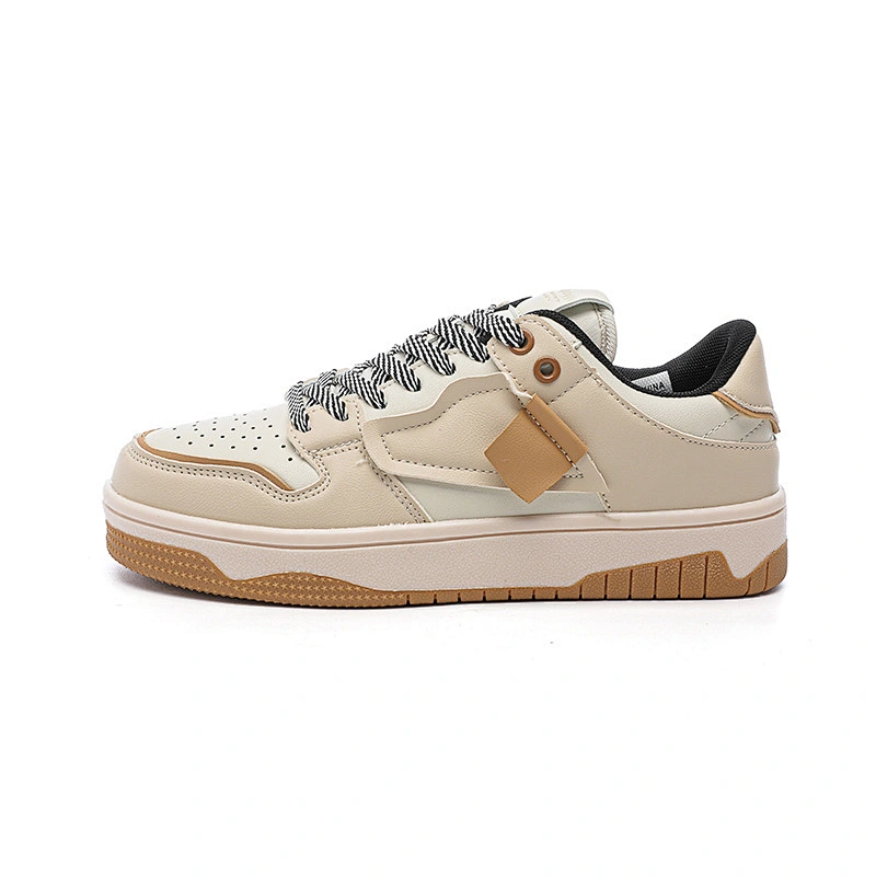 New Thick soles couple shoes women breathable sneakers casual height increasing flat board shoes