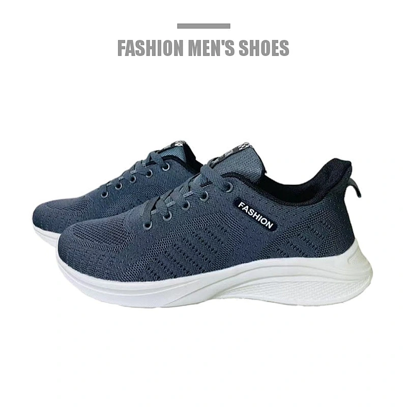 New Design Custom Men Lightweight Fly Weave Casual Shoes Outdoor Sports Running Shoes