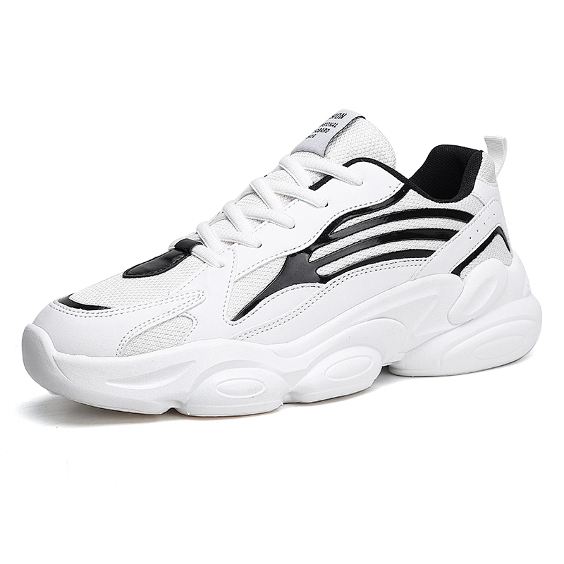 China Factory Fashion Sneakers Men Casual Shoes Lightweight Walking Sports Shoes