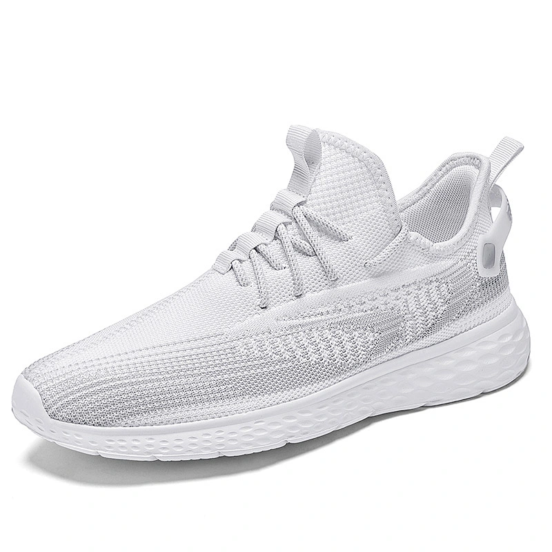 Latest Design Original big size Shoes Men fly knitting Sneakers Running Casual sports Shoes