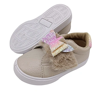 Good Quality Injection Kid Flat skate School Shoes Children Non-Slip Casual board Shoes