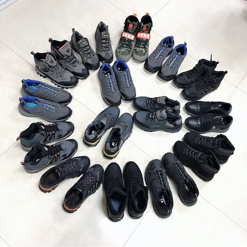 Mix style  men  climbing shoes outdoor  hiking shoes stock