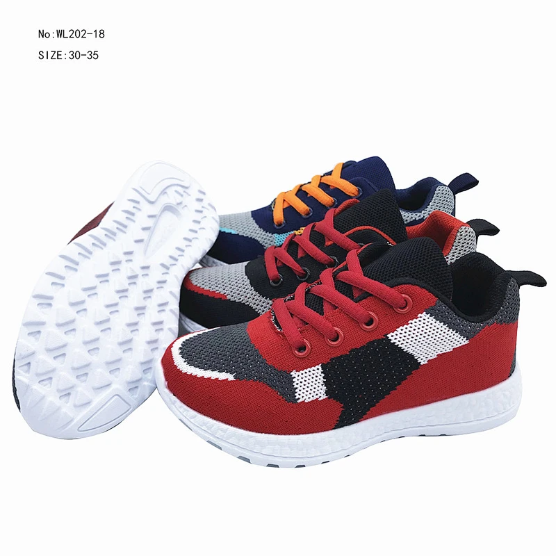 Custom design light Eva Children Sports shoes Walking Shoes Athletic Running Sneakers